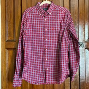 Nautica Flex Mens Classic Fit Long Sleeve Plain Dress Shirt